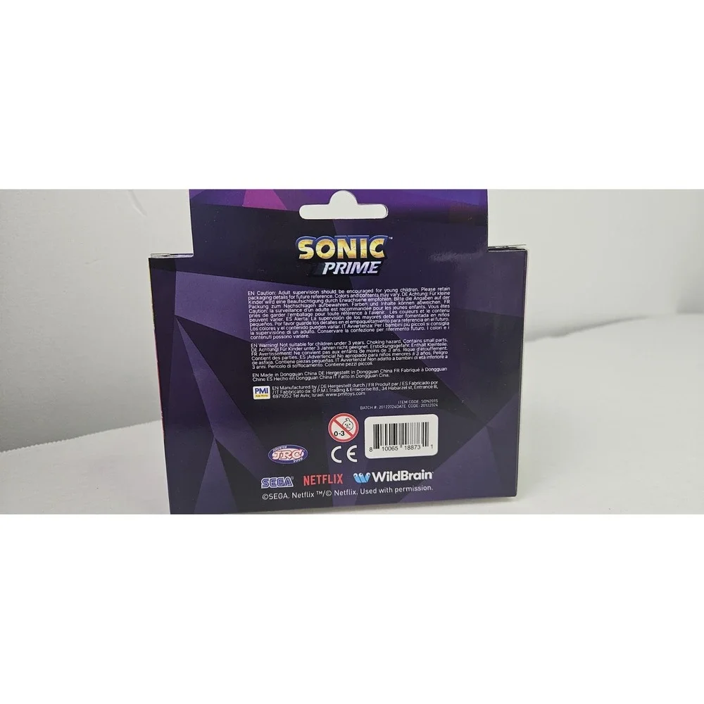 Sonic‎ Prime Collectible Figures, Sonic And Tails New In Sealed Box